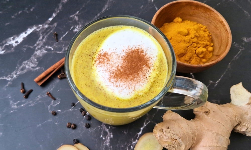 Rezept für Goldene Milch (vegan)
