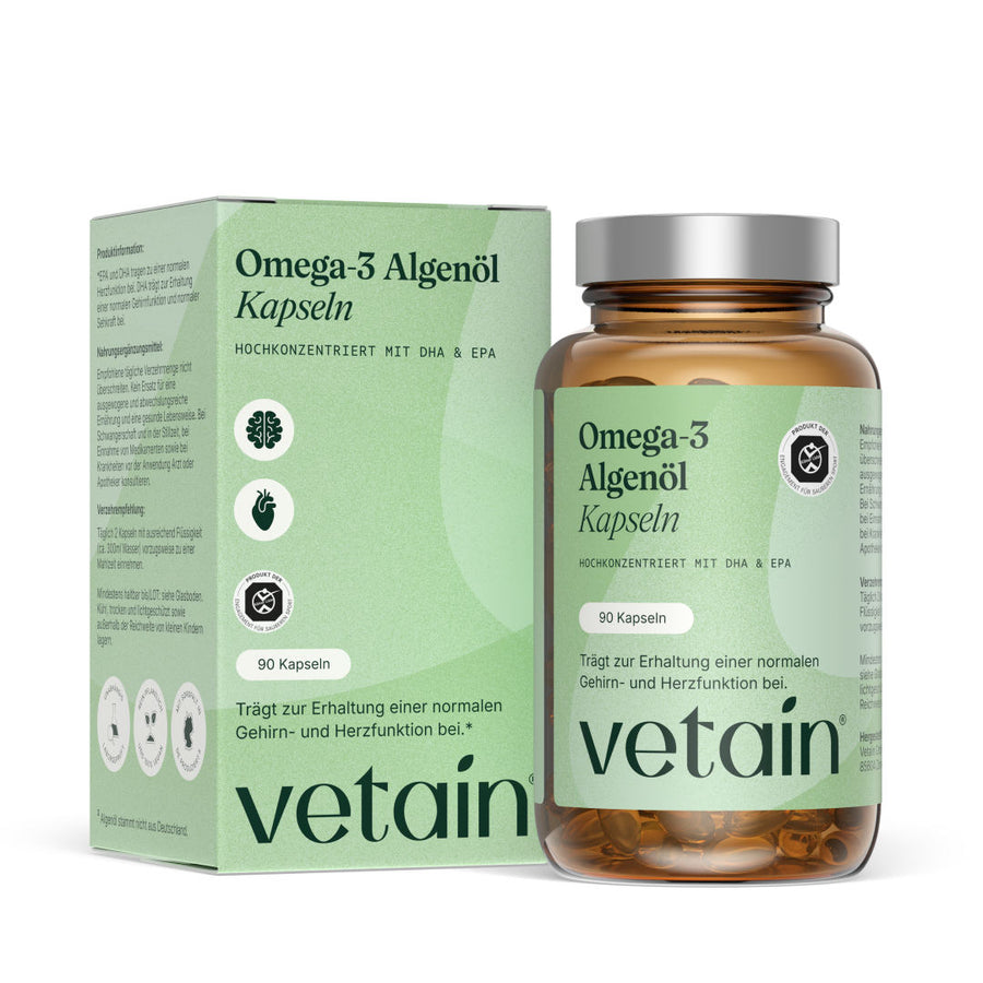 Vegan Omega 3 - Algae Oil (90 Capsules)