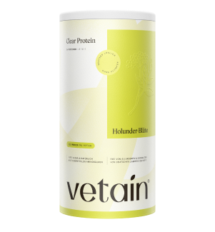 Vetain veganes Clear Protein Holunder-Blüte