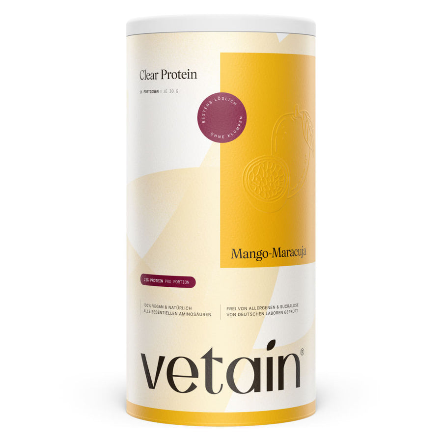 Vetain veganes Clear Protein Mango-Maracuja