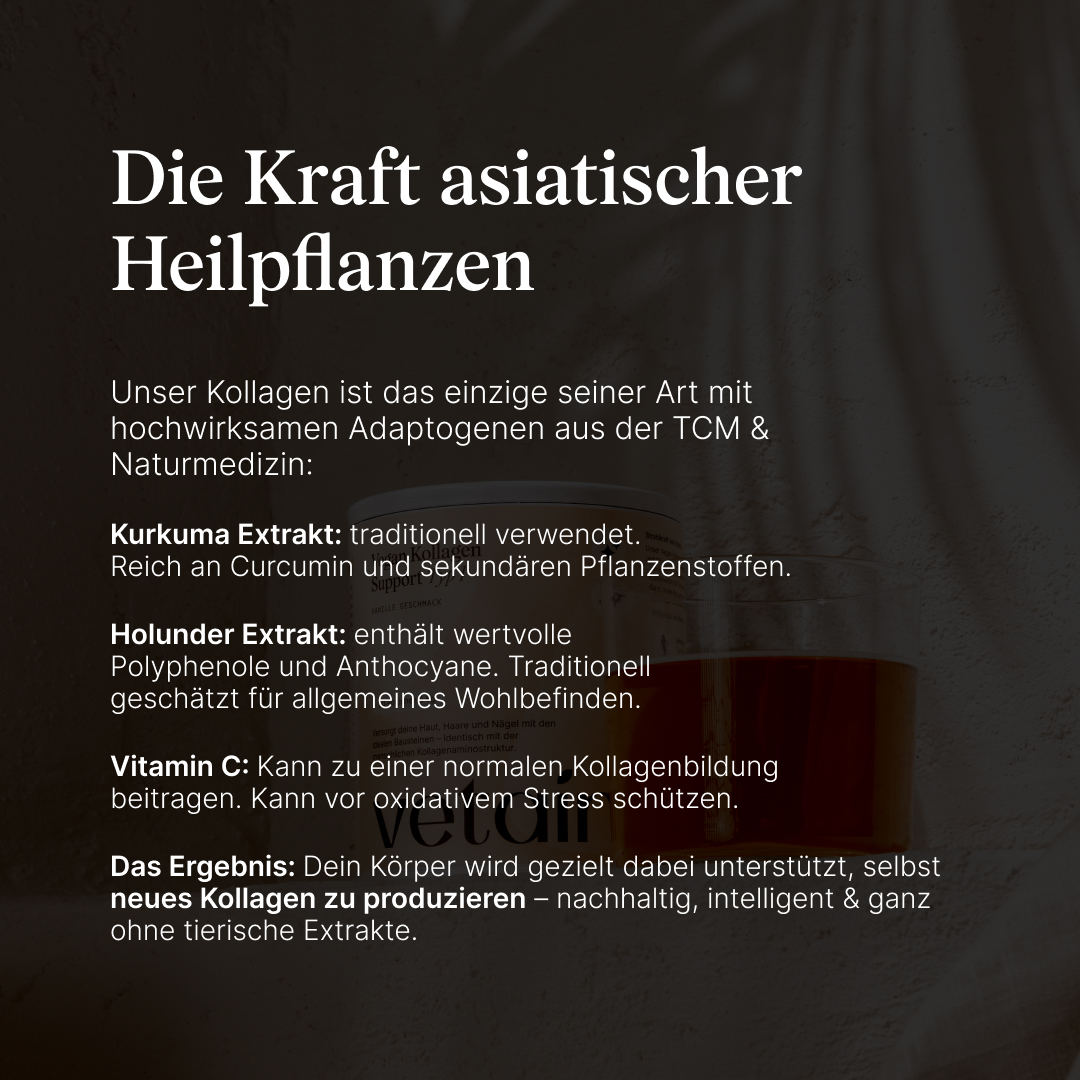 Vegan Kollagen Support: Infos zu asiatischen Heilpflanzen