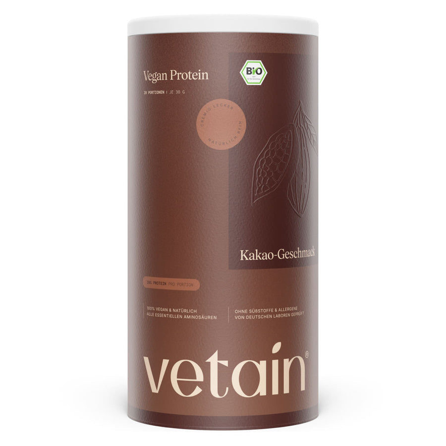 Vetain Vegan Protein Kakao Dose