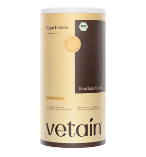 Vetain Vegan Protein Bourbon-Vanille Dose
