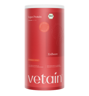 Vetain Vegan Protein Erdbeere Dose