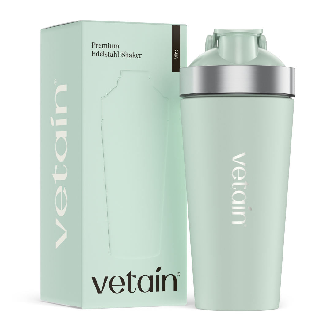 Vetain Edelstahlshaker in Farbe Mint