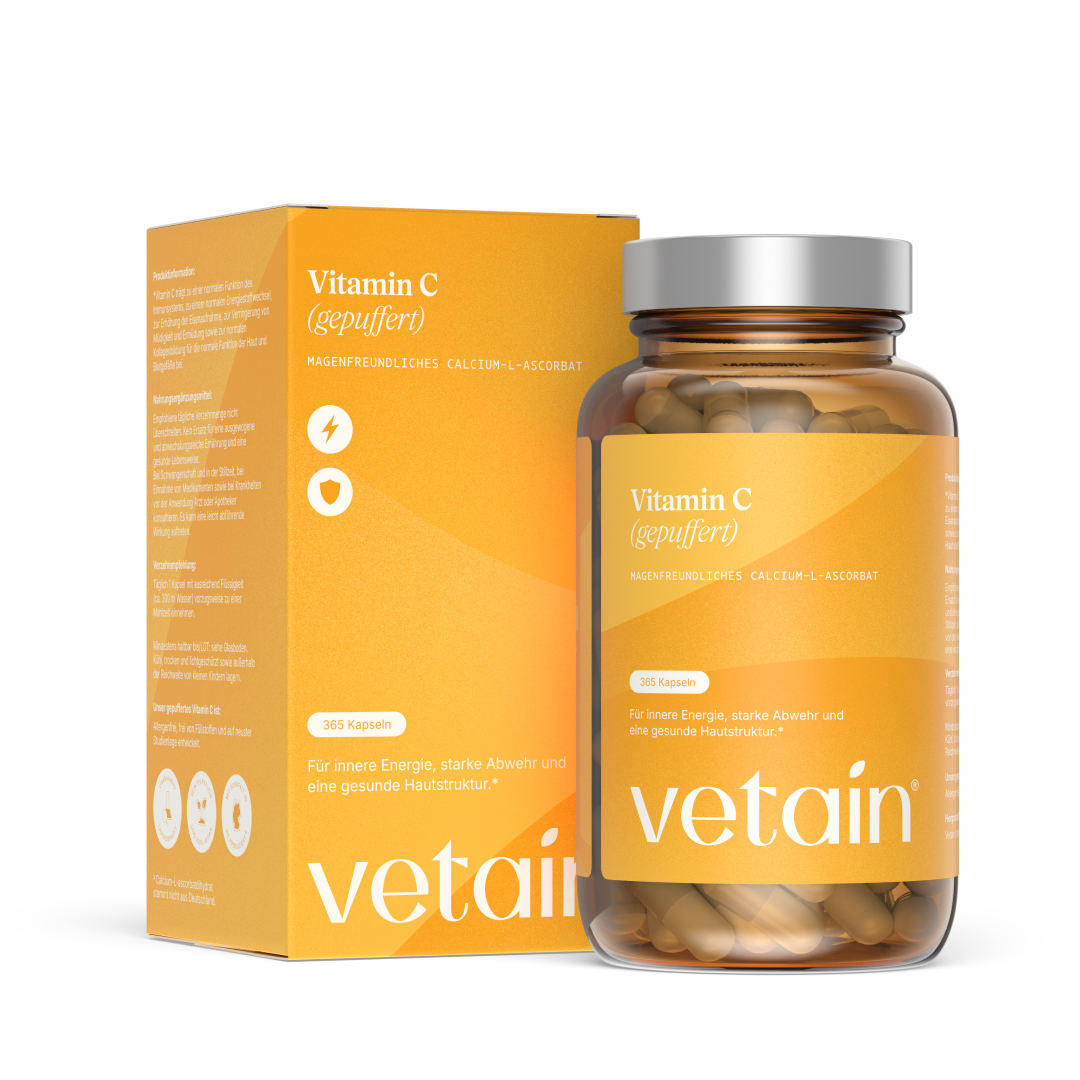 Vitamin C gepuffert (365 Kapseln)