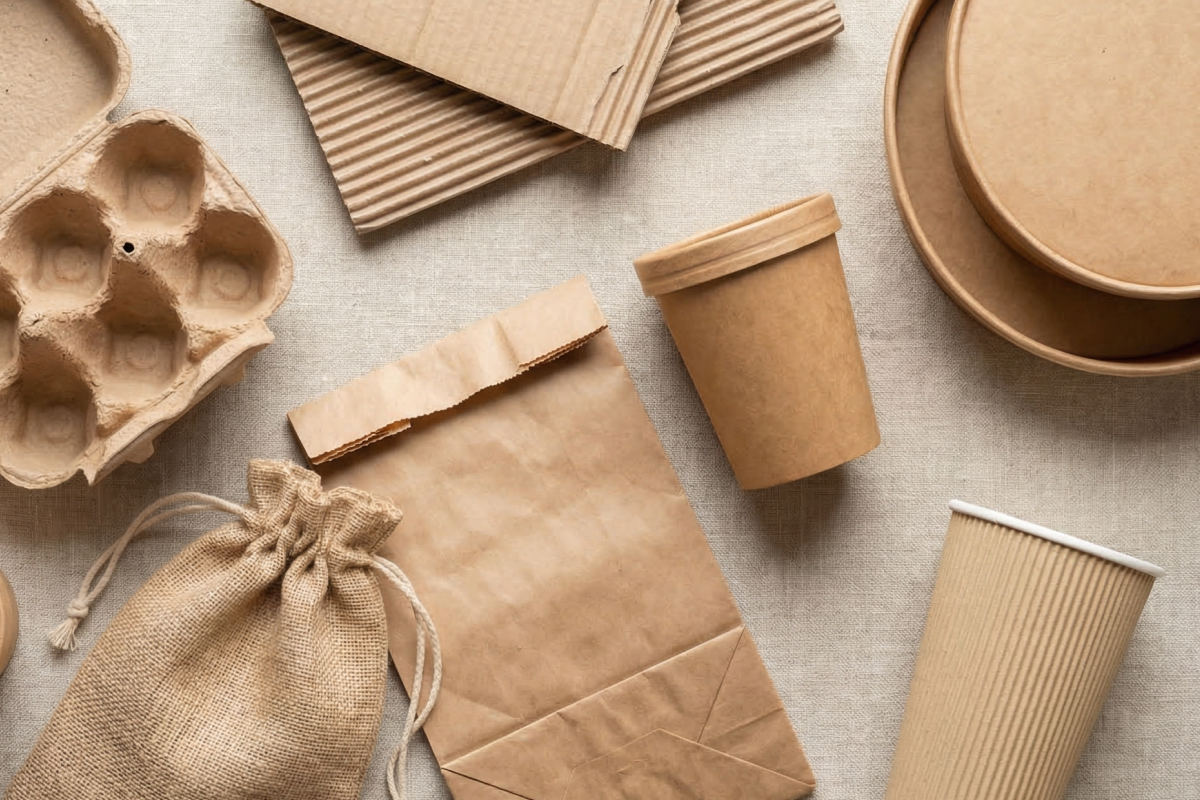 Nachhaltige Verpackungen wie Vetains nachhaltige Verpackung