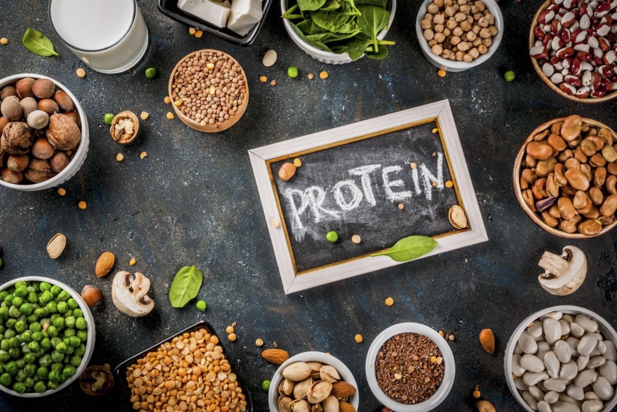 Optimale Proteinquellen in einer veganen Ernährung für den Muskelaufbau