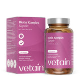Vetain Biotin Komplex Kapseln mit Zink und Selen