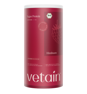 Vetain pflanzliches Proteinpulver Geschmack Himbeere