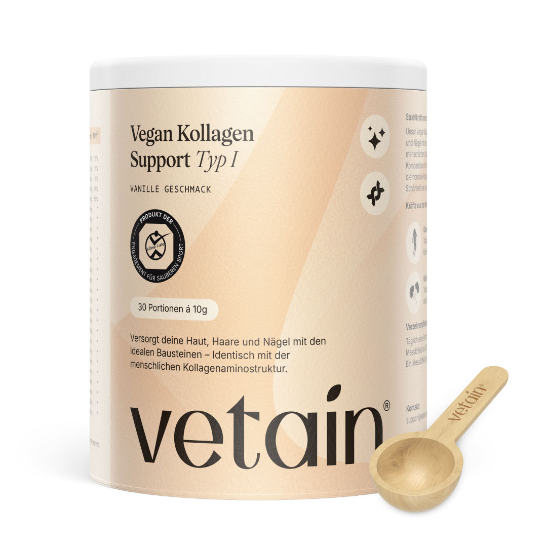 Vetain veganes Kollagen Typ 1, Kölner Liste Zertifizierung