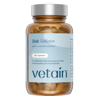 Zink Tabletten von Vetain