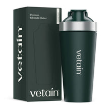 Vetain Edelstahlshaker dunkelgrün