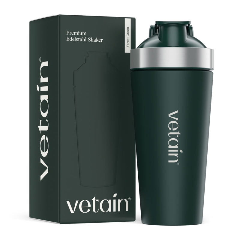Vetain Edelstahlshaker dunkelgrün