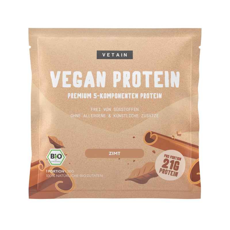 Vetain Vegan Protein Probe Zimt