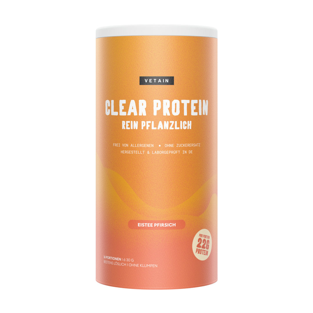 Vetain Clear Protein Eistee Pfirsich