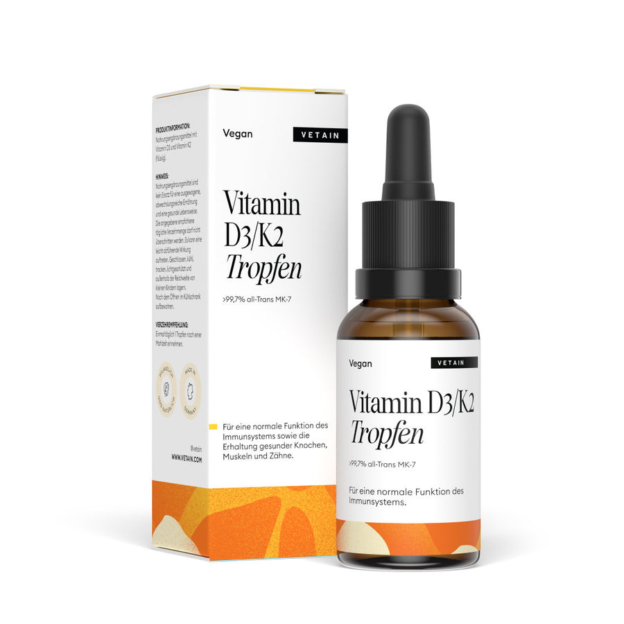 Vetain Vitamin D3K2 Tropfen vegan