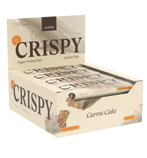 Pflanzlicher Proteinriegel Geschmack Carrot Cake