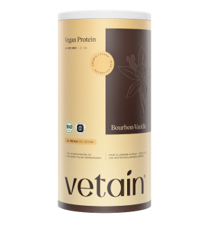 Vetain Vegan Protein Bourbon-Vanille Dose