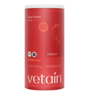 Vetain Vegan Protein Erdbeere Dose