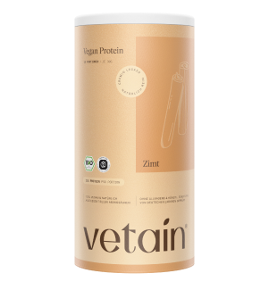 Vetain Vegan Protein Zimt Dose
