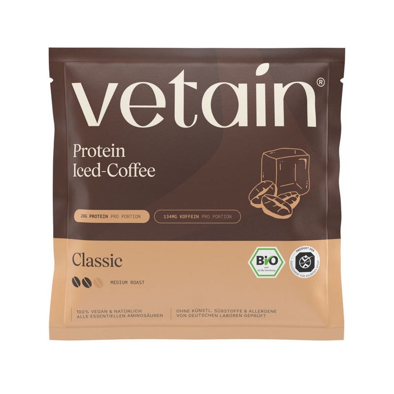 Vetain Vegan Protein Test Iced Coffee