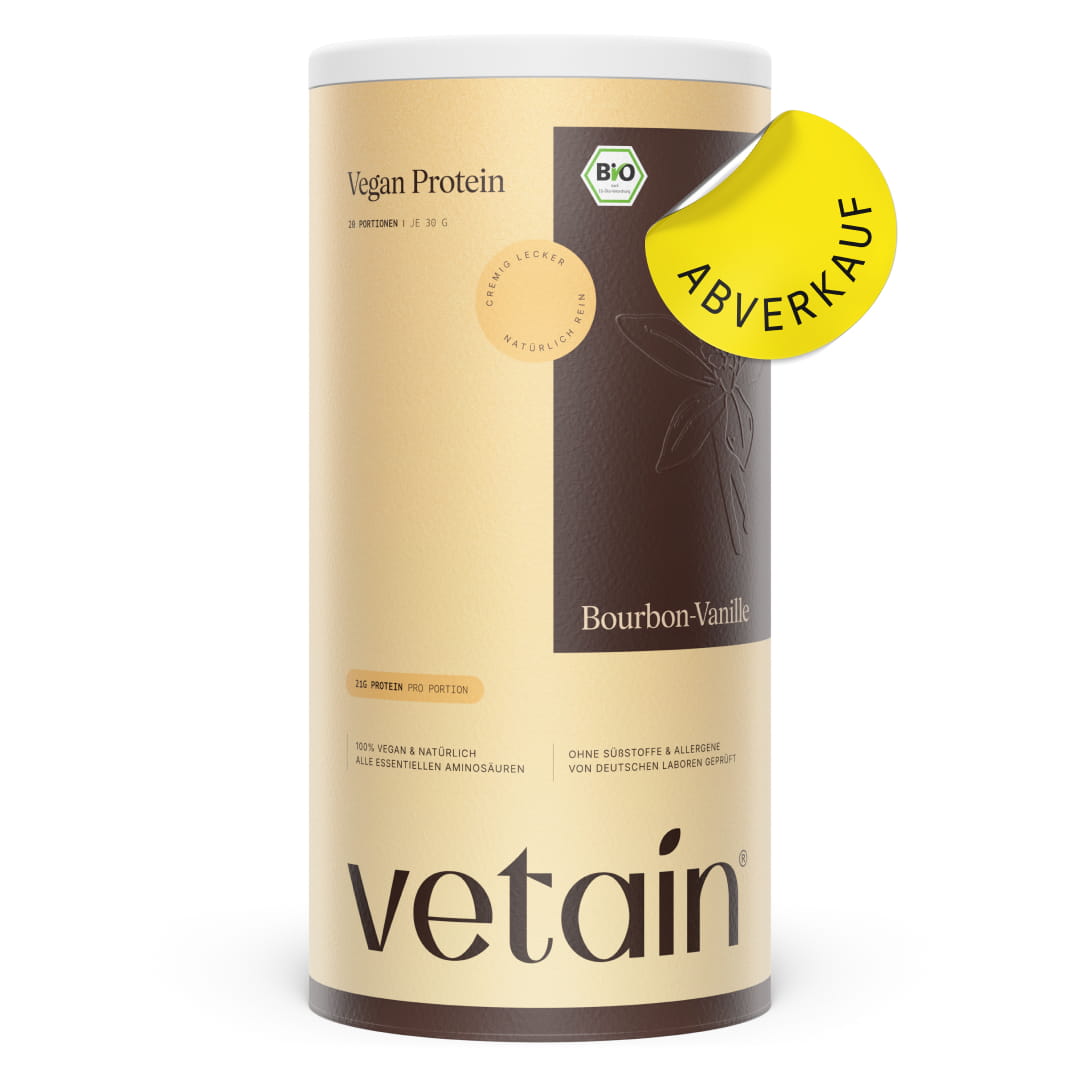 Proteinpulver von Vetain im Abverkauf