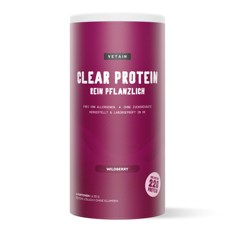 Veganes Clear Protein hoher Proteingehalt