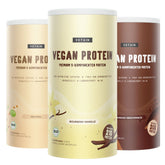 Vetain Bundle 3 vegan Proteins Vanille, Neutral, Kakao-Geschmack