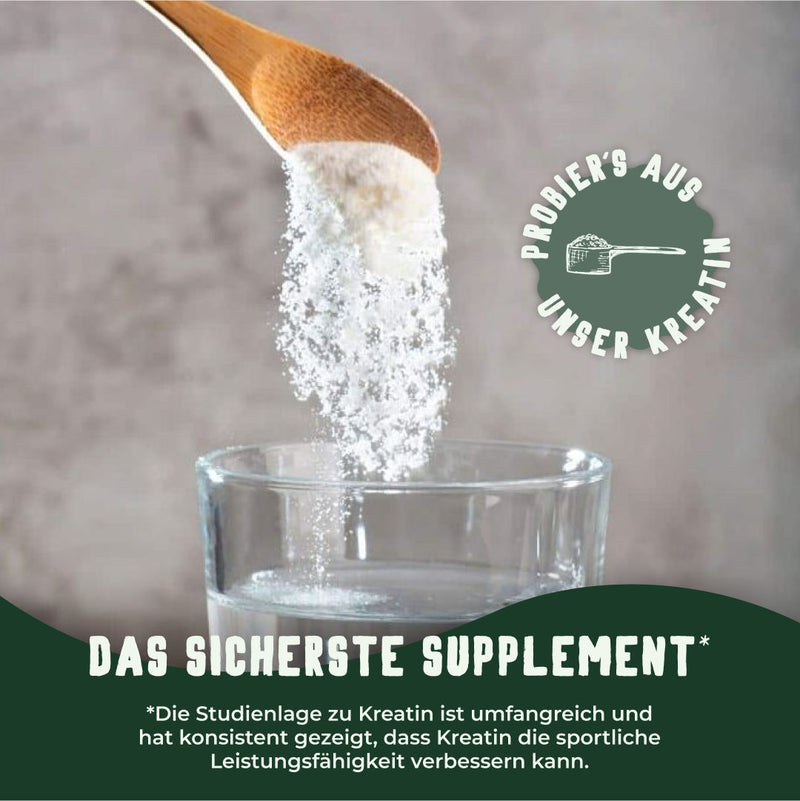 Das sicherste Supplement Kreatin