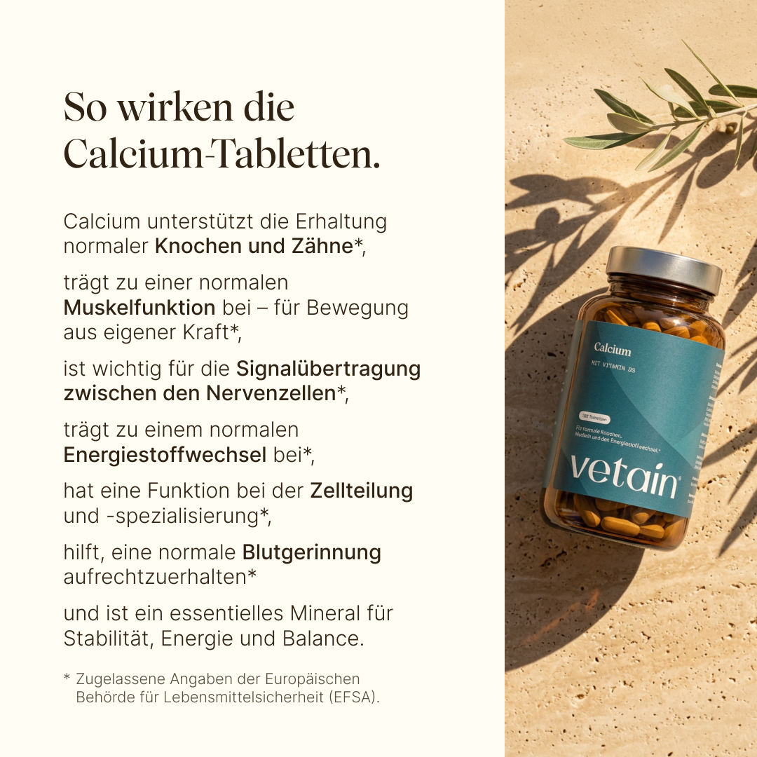 Calcium Tabletten (vegan)