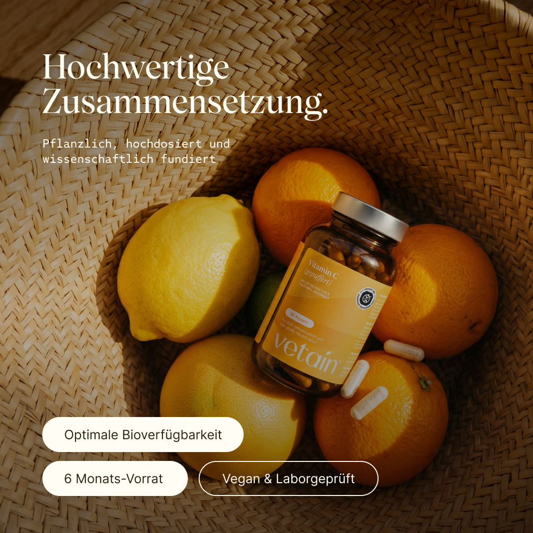 Vitamin C gepuffert (365 Kapseln)