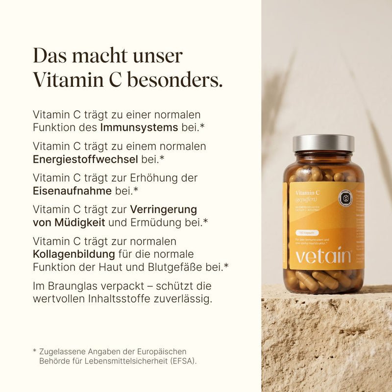 Vitamin C gepuffert (365 Kapseln)