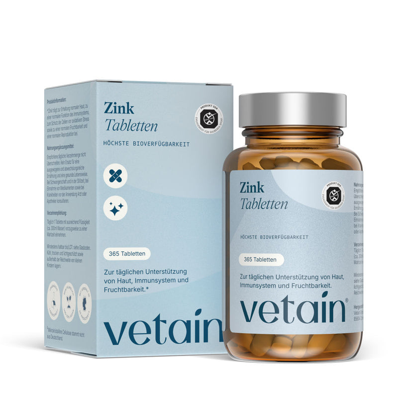 Zinkbisglycinat 25mg hochdosiert (365 Tabletten)