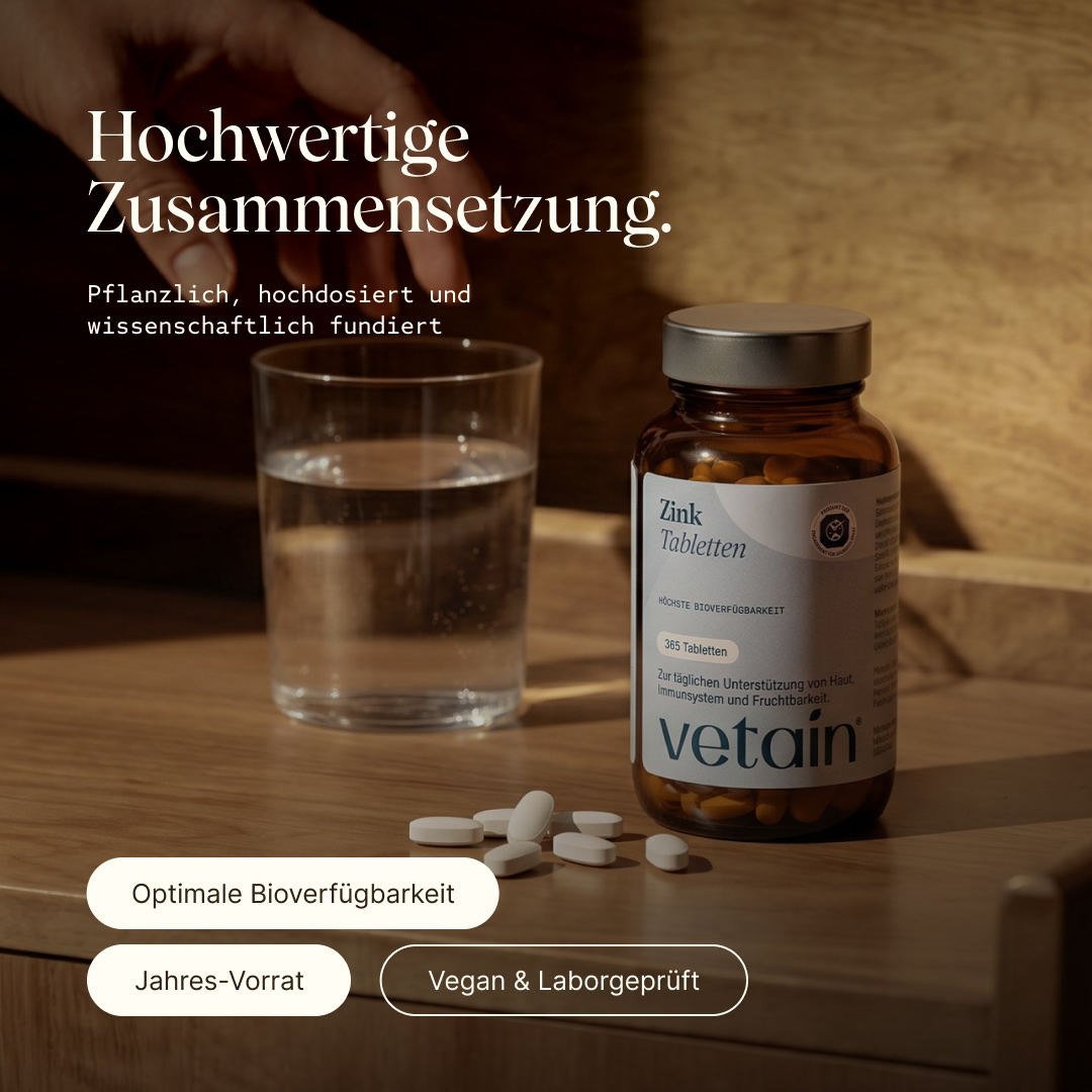 Zinkbisglycinat 25mg hochdosiert (365 Tabletten)