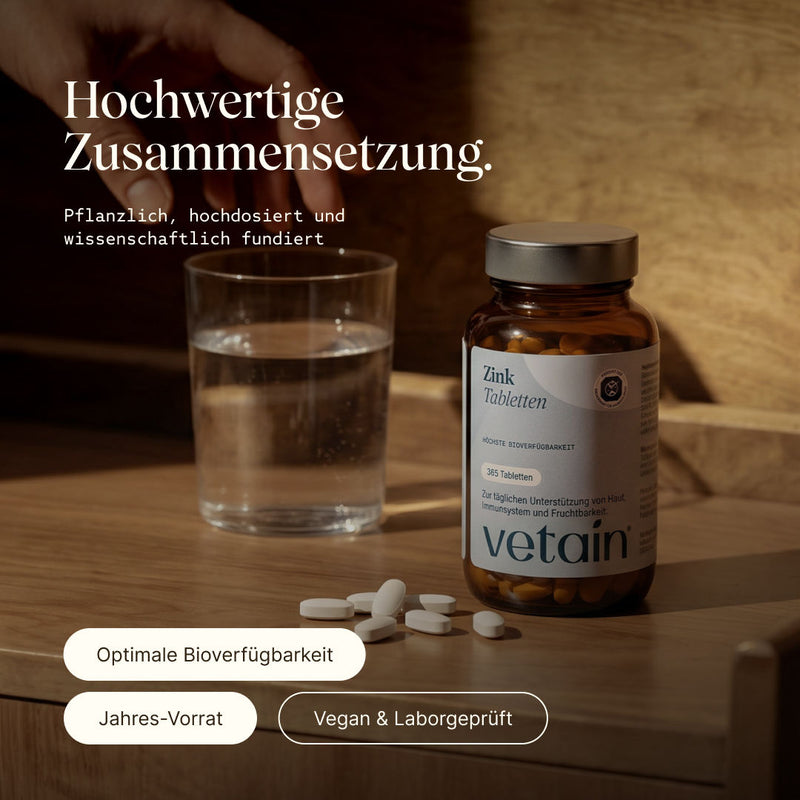 Zinkbisglycinat 25mg hochdosiert (365 Tabletten)