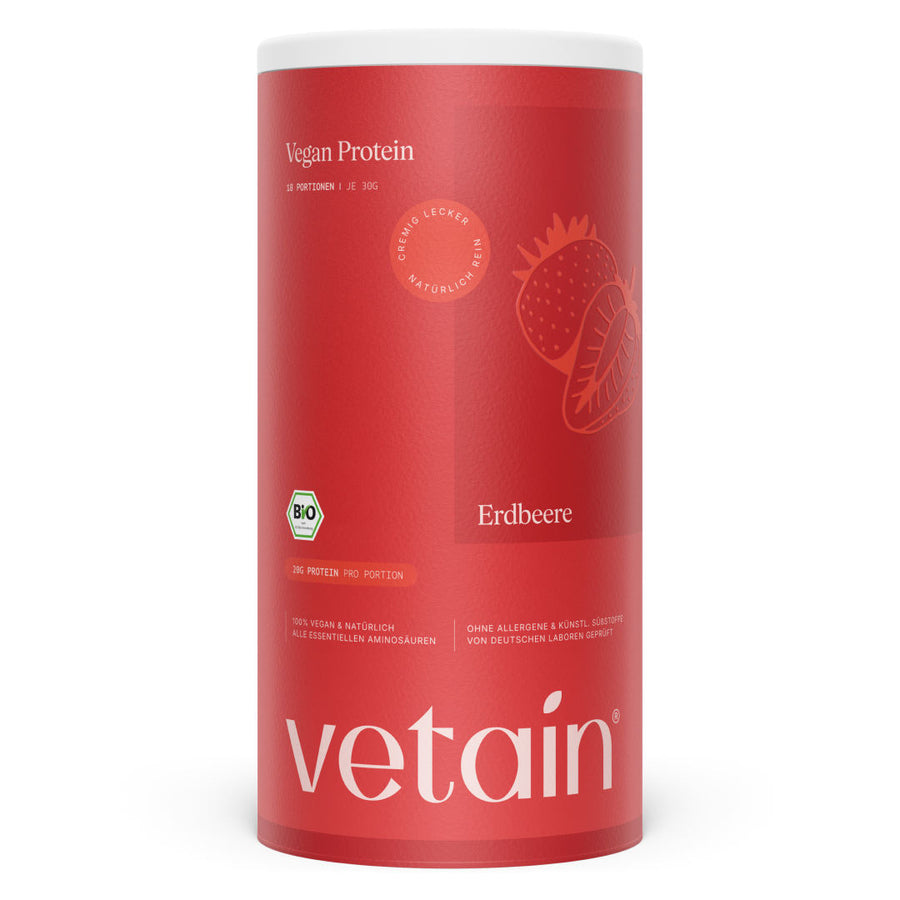Vegan Protein Erdbeere (540g/BIO)
