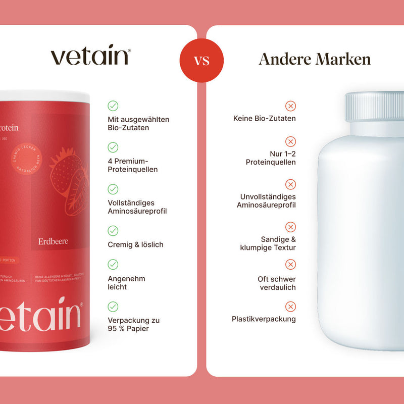 Vegan Strawberry Protein (540g/Organic)