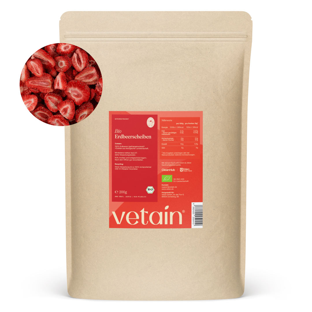 Vetain Bio Erdbeerscheiben