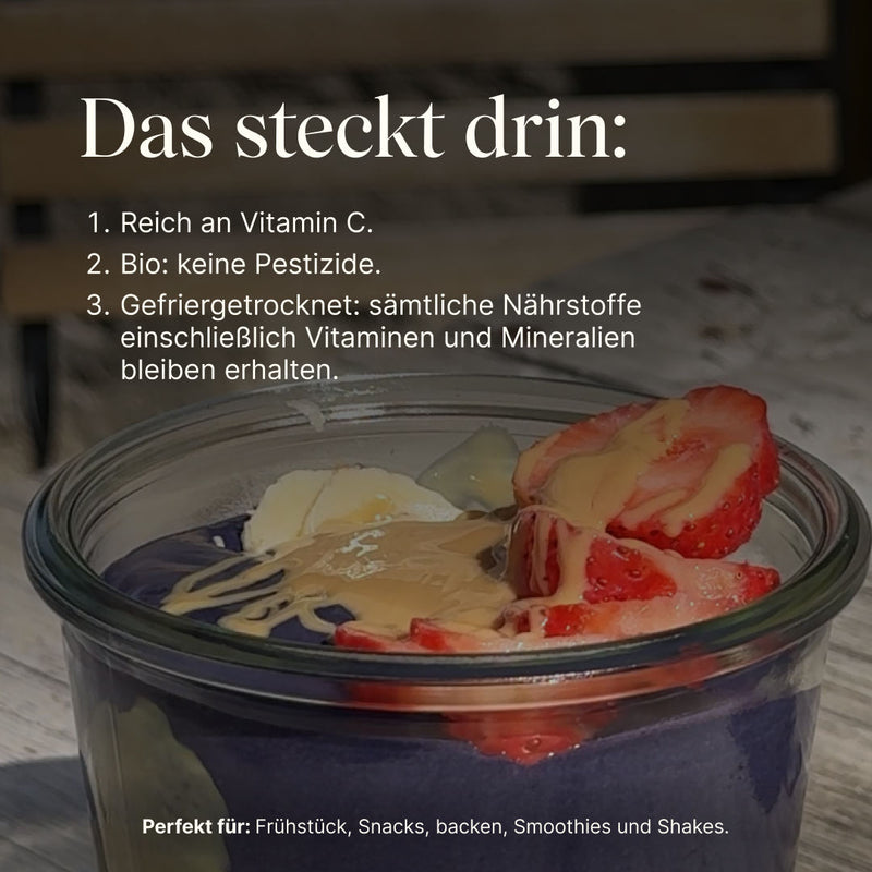 Die Erdbeerscheiben von Vetain sind reich an Vitamin C, keine Pestizide, sie sind gefriergetrocknet, wobei sämtliche Nährstoffe einschließlich Vitamine und Mineralien erhalten bleiben. Sie sind perfekt für Frühstück, Snacks, backen, Smoothies und Shakes