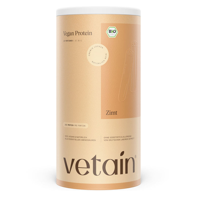 Vetain Vegan Protein Zimt Dose