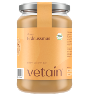 Vetain Bio Erdnussmus Glas