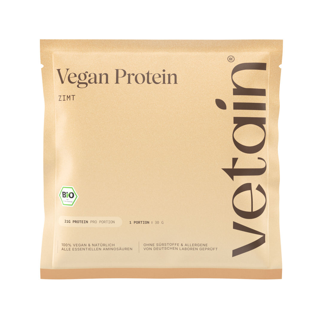 Vetain Vegan Protein Probe Zimt 