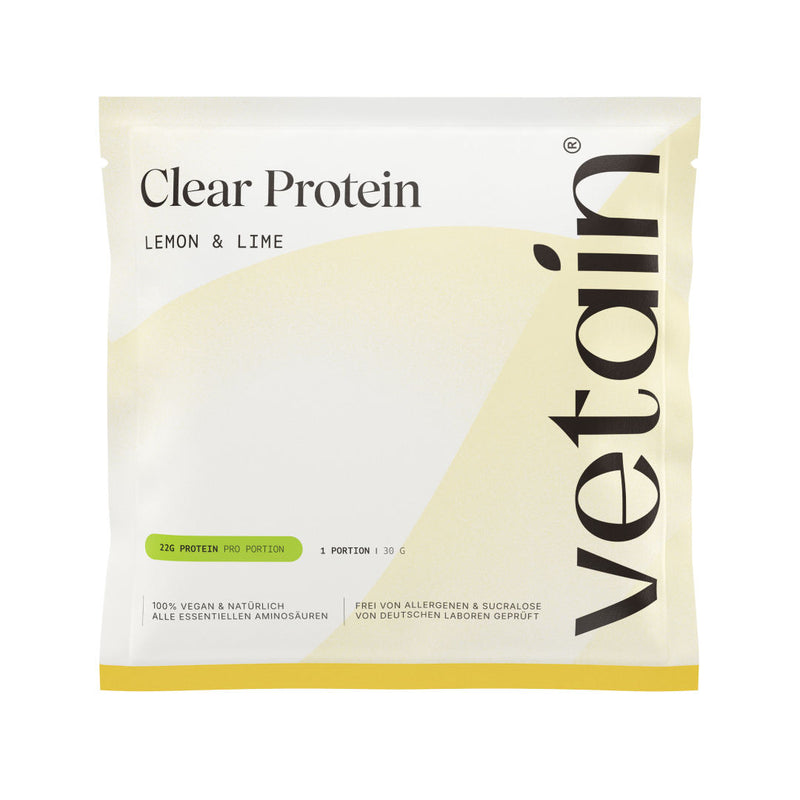 Vetain vegane Clear Protein Probe Lemon & Lime 