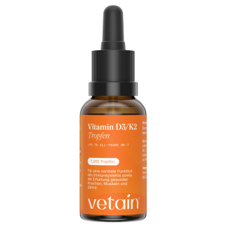 Vetain Vitamin D3/K2 Tropfen