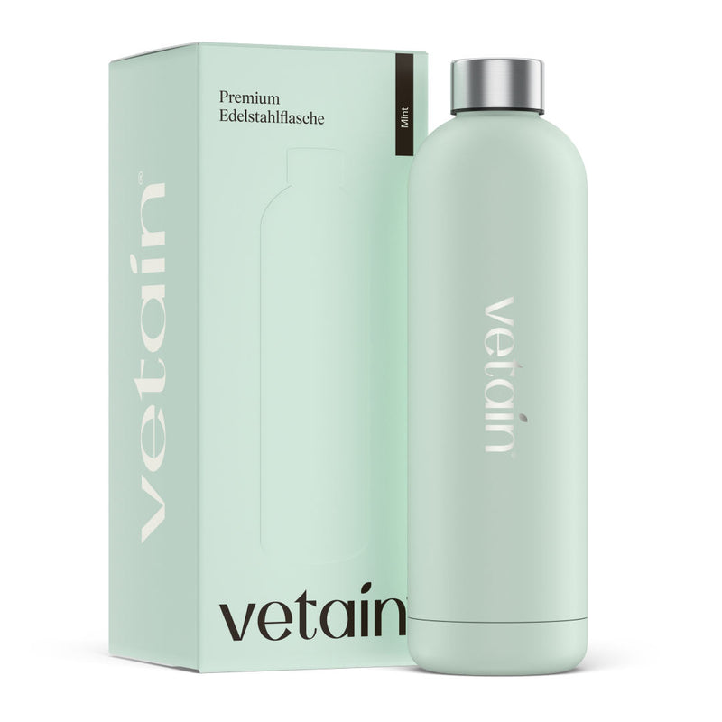 Vetain Edelstahlflasche in Mintgrün