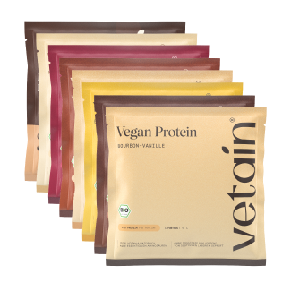Vetain Vegan Protein Probierpaket 8 Sorten zum Testen