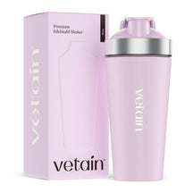 Vetain Edelstahlshaker in Farbe Rosa