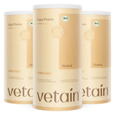 Vetain vegan Protein Neutral, 3er Bundle mit 10%