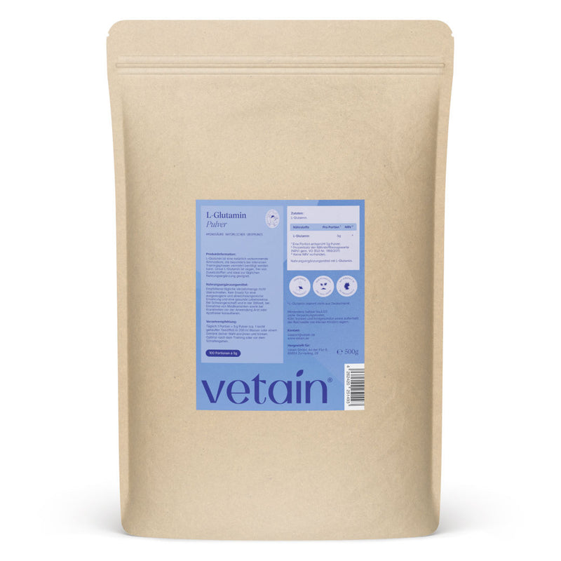 Vetain L-Glutamin Doybag 500g